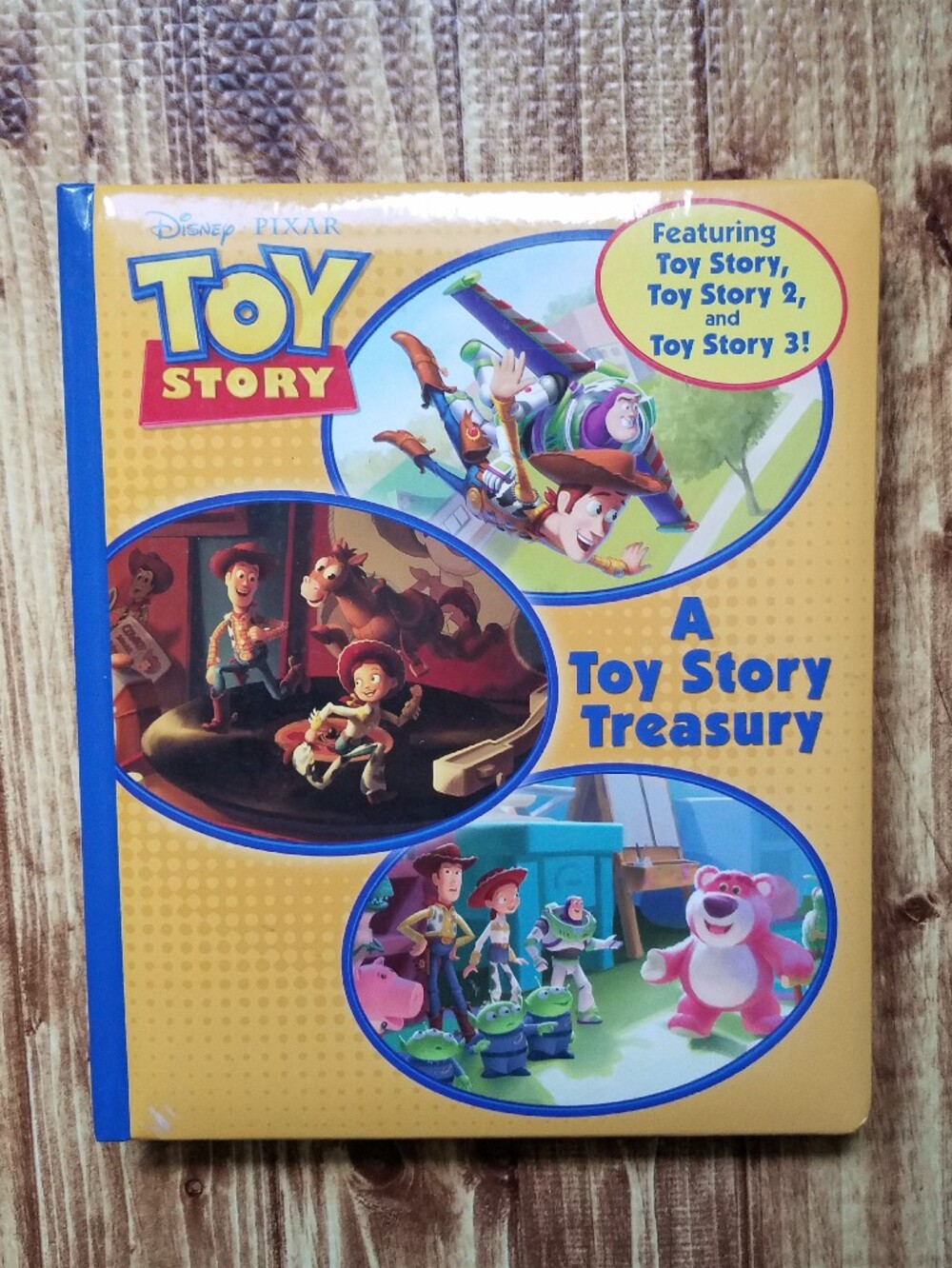 Disney Pixar A Toy Story Treasury Large Padded Board Book (Movies 1 2 & 3)